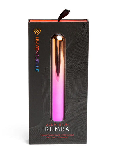 Aluminum Rumba Rechargeable Clitoral Bullet Vibrators Nu Sensuelle Pink