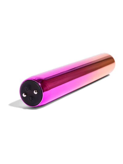 Aluminum Rumba Rechargeable Clitoral Bullet Vibrators Nu Sensuelle Pink
