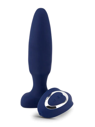 Remote Fino Roller Motion Anal Plug Anal Toys Nu Sensuelle Navy Blue