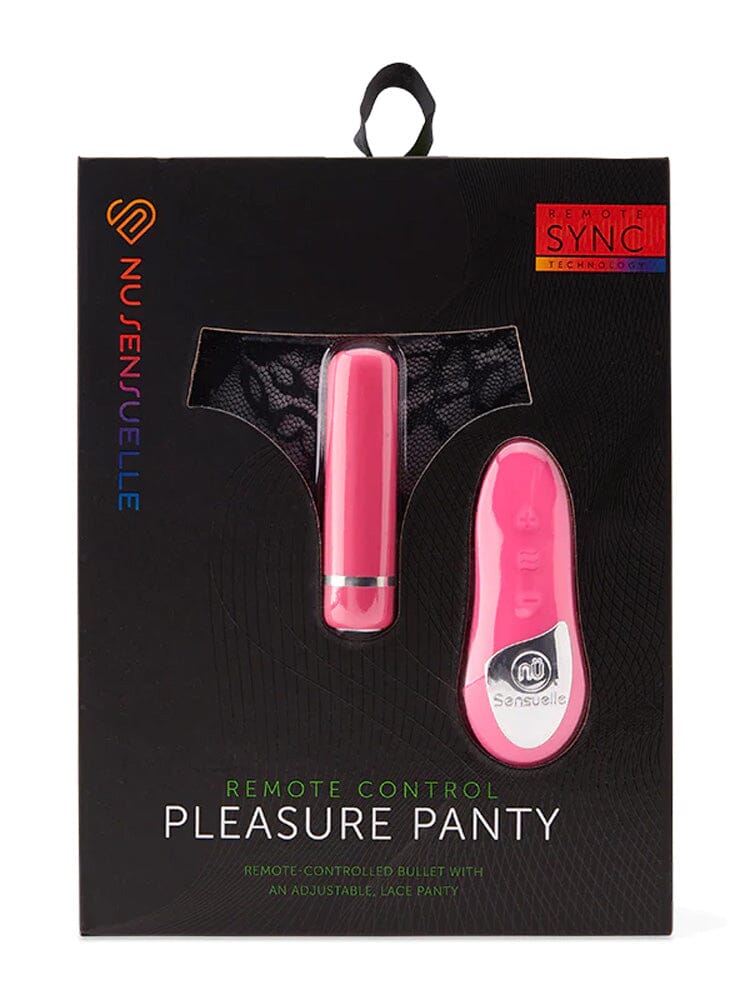 Pleasure Panty Remote Vibrating Lace Panty Vibrators Nu Sensuelle Pink