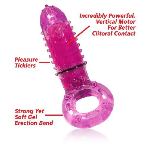 Oh Yeah Vibrating Cock Ring More Toys Screaming O Pink