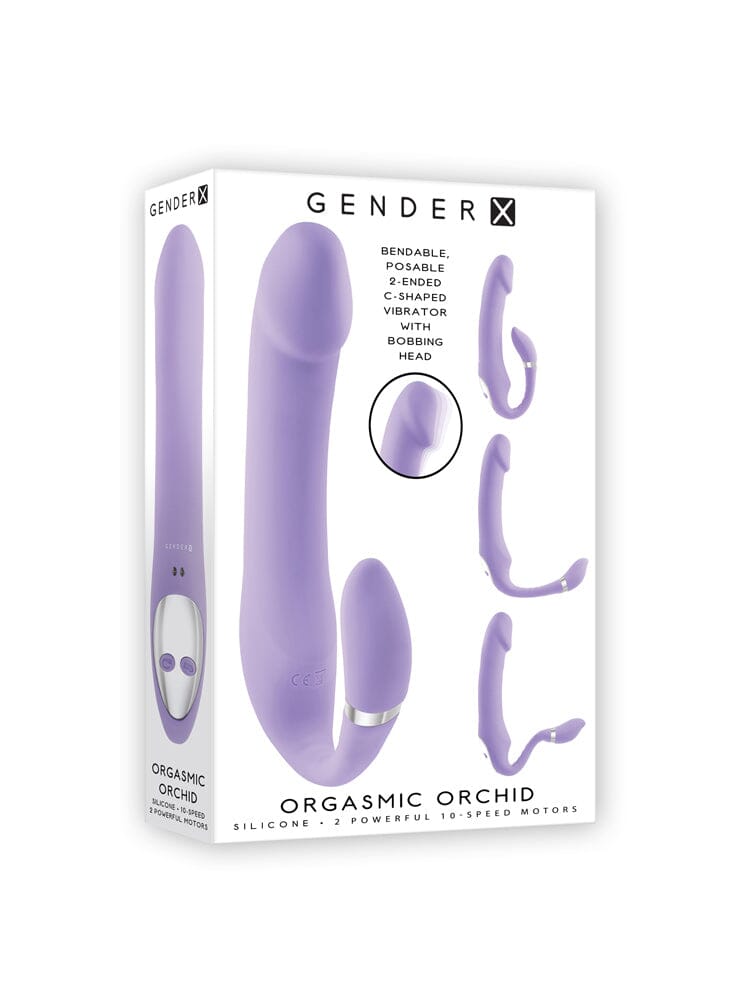 Orgasmic Orchid Dual Ended Vibrator  Vibrators Evolved Novelties 
