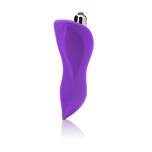 Panty Play Wearable Clitoral Stimulator More Toys Tantus Silicone Purple/Silver
