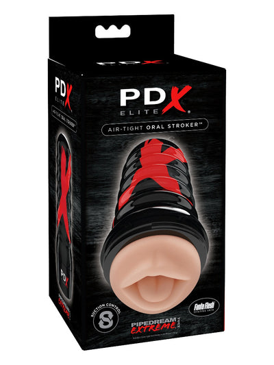 PDX Air-Tight Realistic Stroker Masturbators Pipedream Products Mouth