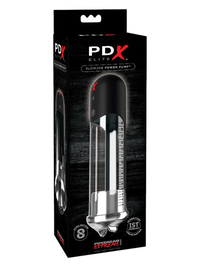 PDX Blowjob Power Pump Masturbator More Toys Pipedream Products