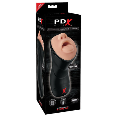 PDX Deep Throat Realistic Stroker Masturbators Pipedream Products