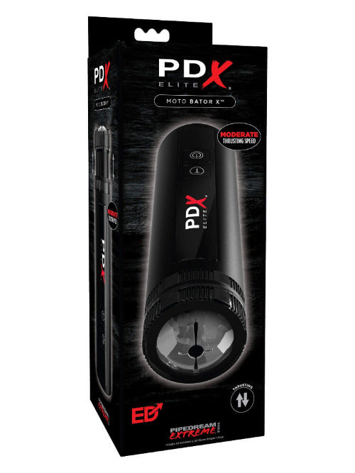 PDX Elite: Motor Bator X Thrusting Stroker Masturbators Pipedream Products 