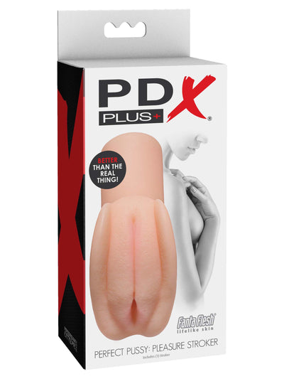 PDX+ Perfect Pussy Dream Realistic Pleasure Masturbators Pipedream Products Light 