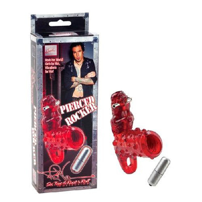 Phil Varone Pierced Rocker Cock Ring  More Toys CalExotics Red