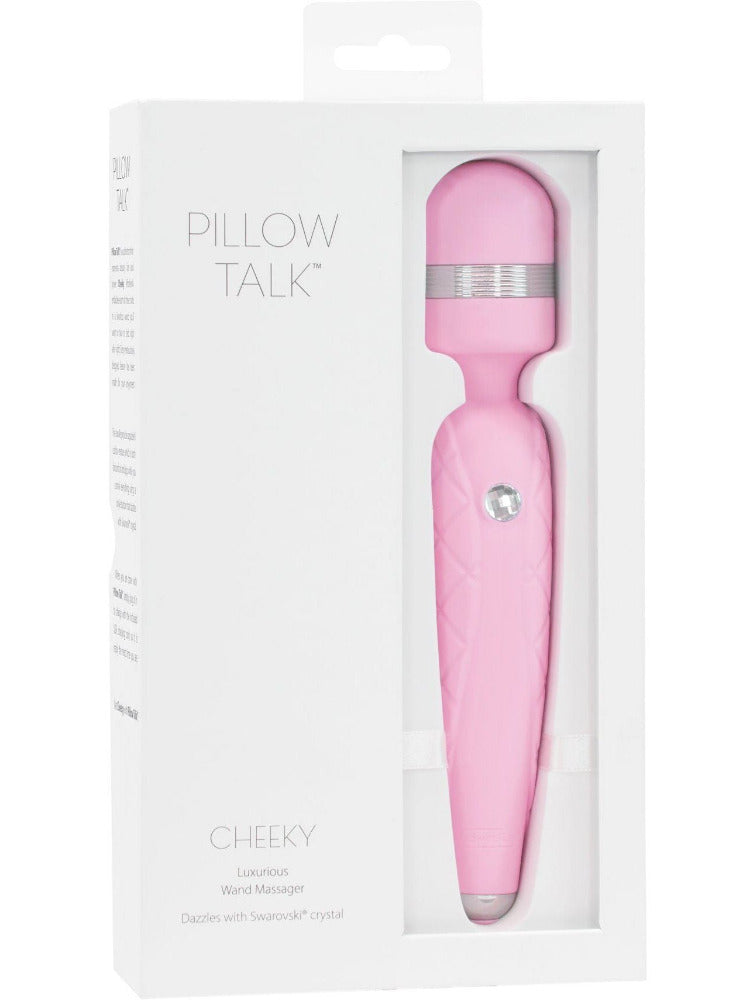 Pillow Talk Cheeky Rechargeable Massage Wand Vibrators BMS 