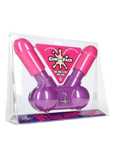 Cum Face Penis Duel Pump Adult Game Novelties and Games Shots America 