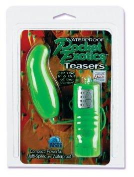 Pocket Exotics Teasers Bullet & Remote Vibrators CalExotics Green 