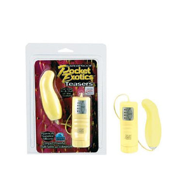 Pocket Exotics Teasers Bullet & Remote Vibrators CalExotics Yellow 
