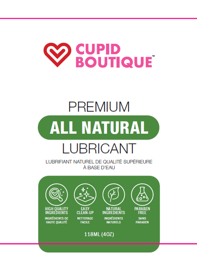 Premium All Natural Lubricant Lubes and Massage Cupid Boutique 