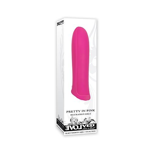 Pretty In Pink Rechargeable Bullet Vibrator Vibrators Evolved Novelties 
