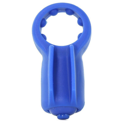 Primo MINX Vibrating Vertical Cock Ring More Toys Screaming O Blue