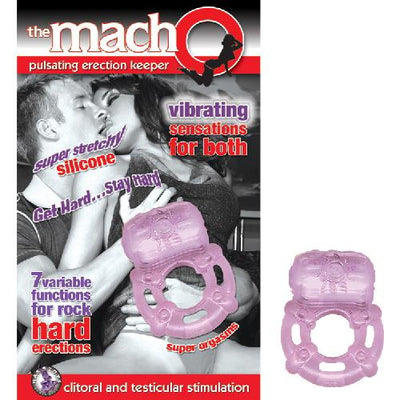 The MachO Pulsating Erection Keeper Ring More Toys Nasstoys Purple