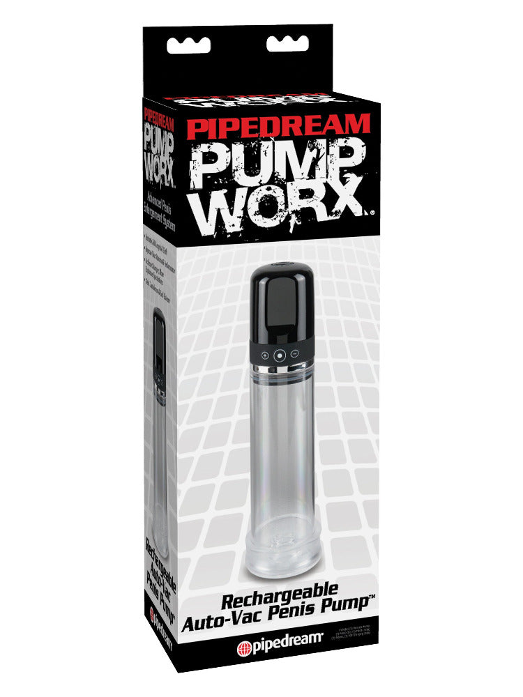 Pump Worx Rechargeable Auto-Vac Pump More Toys Pipedream Products