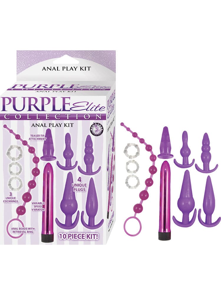 Purple Elite Collection Anal Play Kit Anal Toys NassToys Purple