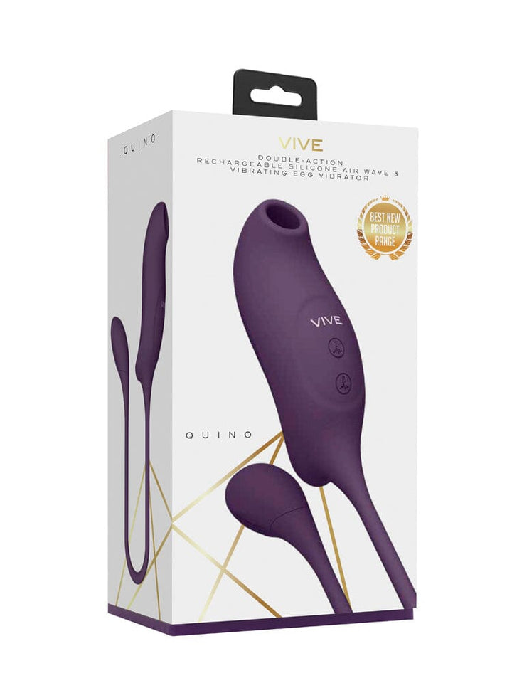 VIVE Quino Touchless Air Wave Egg Vibrator VIVE Quino Touchless Air Wave Egg Vibrator