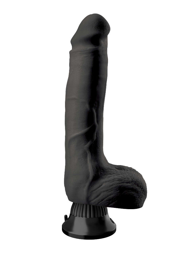 Real Feel Deluxe No. 7 Realistic Dildo Dildos Pipedream Products Black 9"