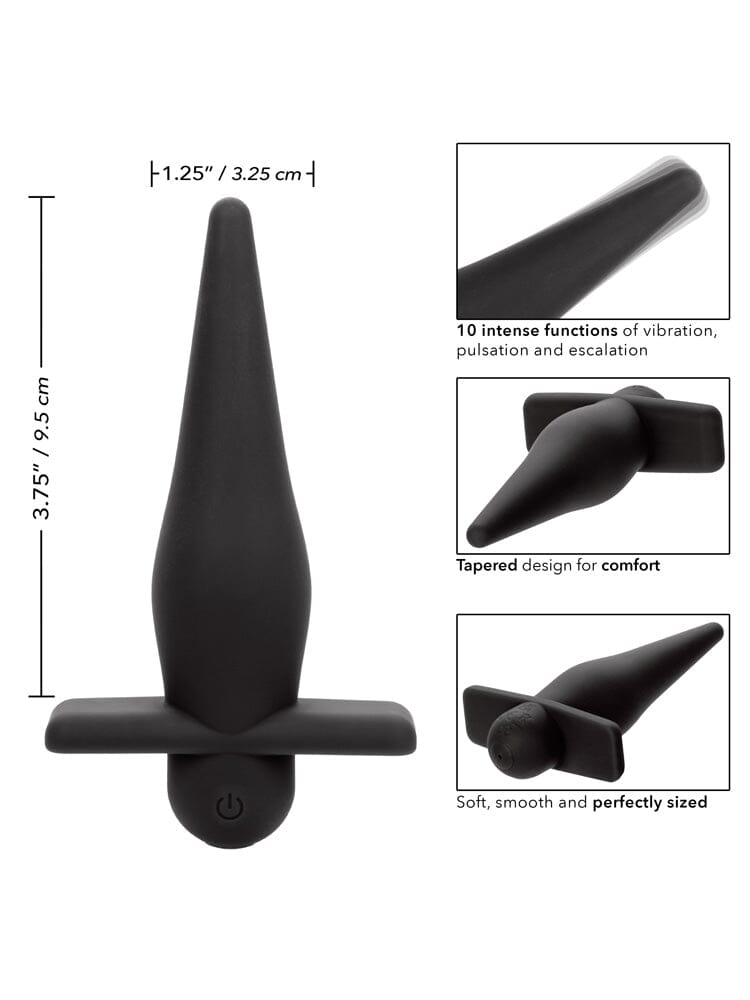 High Intensity Rechargeable Anal Probe Anal Toys CalExotics Black