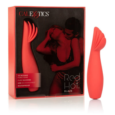 Red Hot Blaze Rechargeable Massager Vibrators CalExotics 