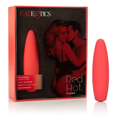 Red Hot Flame Rechargeable Vibrator Vibrators CalExotics 