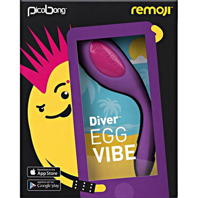 REMOJI Diver Egg Wearable Silicone Vibrator Vibrators LELO Purple