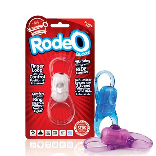RodeO Bucker Vibrating Cock Ring More Toys Screaming O 