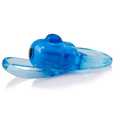 RodeO Bucker Vibrating Cock Ring More Toys Screaming O Blue 
