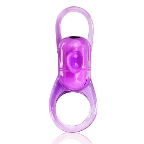 RodeO Bucker Vibrating Cock Ring More Toys Screaming O Purple 