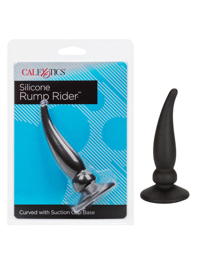 Rump Rider Silicone Suction Cup Anal Probe Anal Toys CalExotics Black