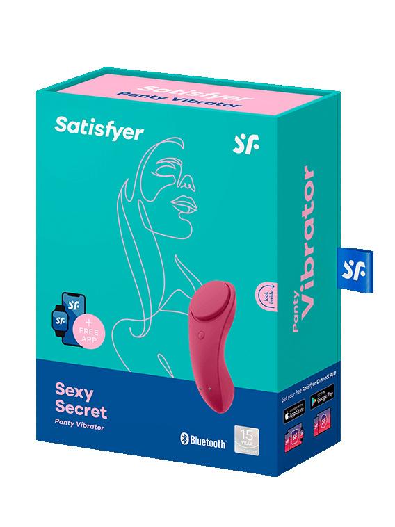 Sexy Secret Connect App Panty Vibrator More Toys Satisfyer Red