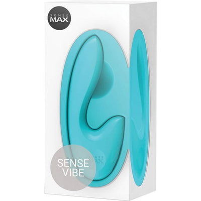 SenseVibe Dual Stimulation Vibrator Vibrators SenseMax Turquoise