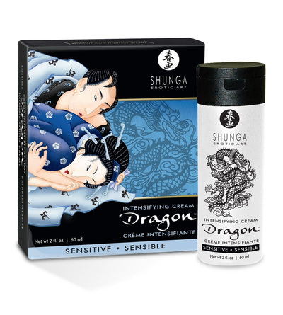 Dragon Sensitive Intensifying Cream Sexual Enhancers Shunga 2 oz 