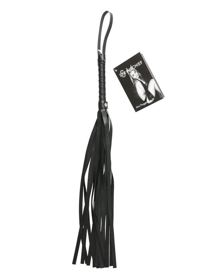 Sex & Mischief Mini Bondage Flogger Bondage & Fetish Sportsheets International Black