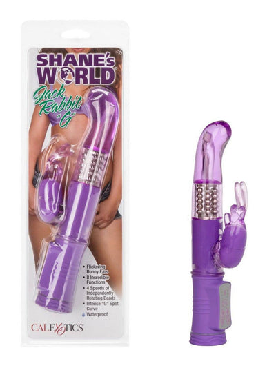 Shane’s World Jack Rabbit G Vibrator Vibrators CalExotics Purple
