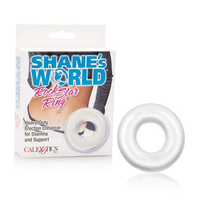 Shane’s World Rock Star Cock Ring More Toys CalExotics Clear