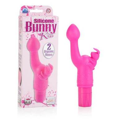 Silicone Bunny Kiss G-Spot Vibrator Vibrators CalExotics Pink