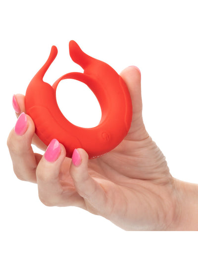 Rechargeable Taurus Couples Enhancer Ring More Toys CalExotics Red