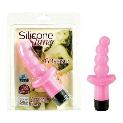 Silicone Slims G-Teaser Vibrator Vibrators CalExotics Pink