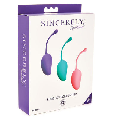 Sincerely Weighted Kegel Exercise System More Toys Sportsheets International 