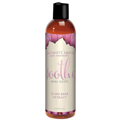 Soothe Anal Glide with Guava Bark Extract Lubes and Massage Intimate Earth 4 oz