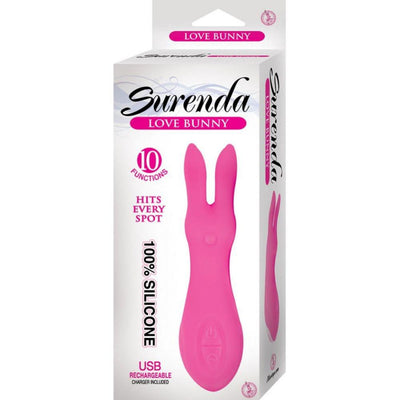 Surenda Love Bunny Clitoral Stimulator Vibrators Nasstoys Pink  
