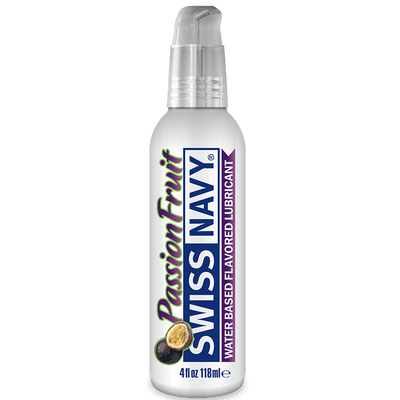Swiss Navy Flavored Lubricants Lubes and Massage Swiss Navy Passion Fruit 4 oz 