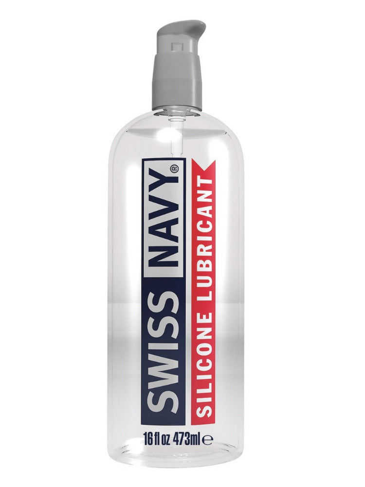Swiss Navy Silicone Based Lubricant Lubes and Massage Swiss Navy 16 oz 