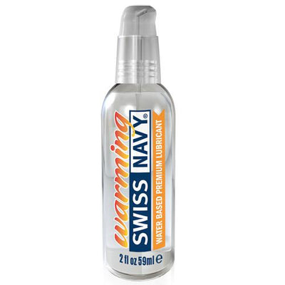 Swiss Navy Warming Water Based Lubricant Lubes and Massage Swiss Navy 2 oz 