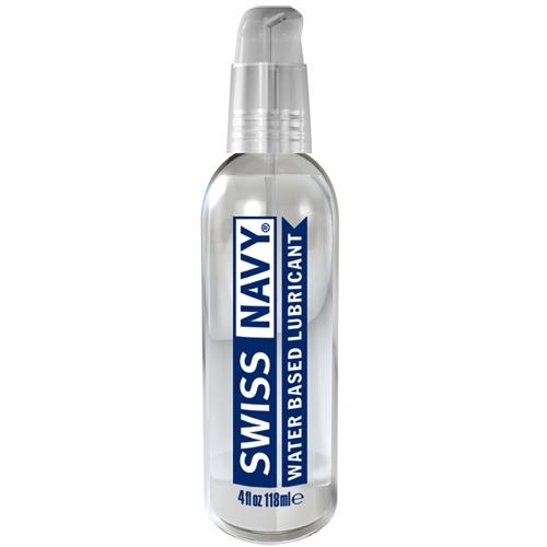 Swiss Navy Water Based Personal Lubricant Lubes and Massage Swiss Navy 4 oz 