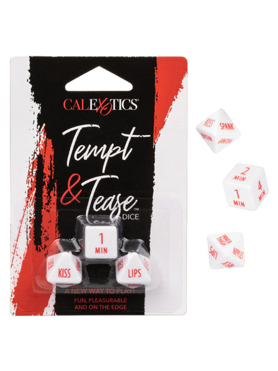 Tempt & Tease Couples Dice Set Novelties and Games CalExotics 